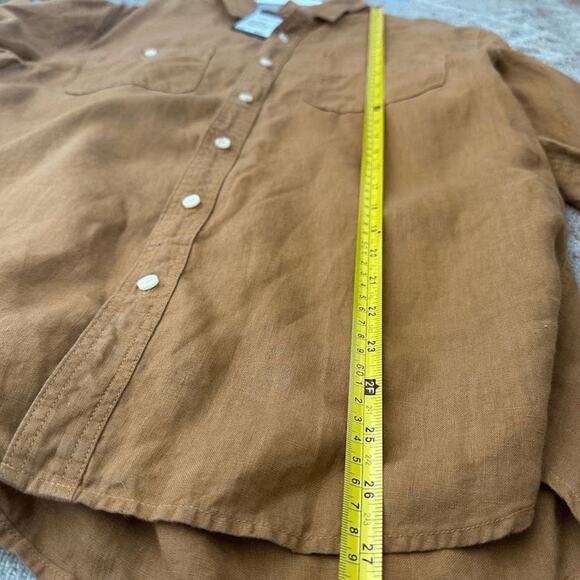 NWT Joe's Mens Butterscotch Button Down Workwear Shirt Size M JWHL1071 - Picture 10 of 13